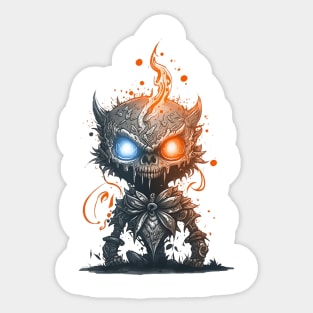 Mystical fantasy monster. Sticker